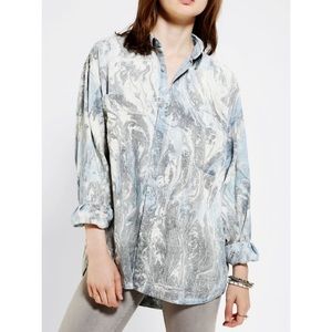Vintage Dyed Eddie Bauer Button Up
